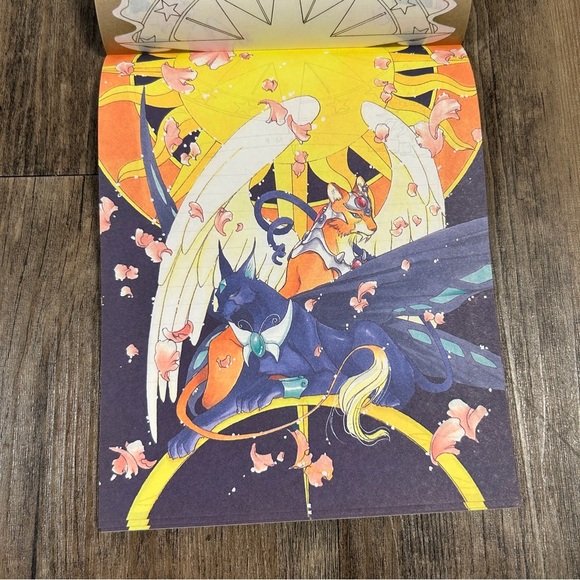 Cardcaptor Sakura Nakayoshi 1999 Art Big Memo Pad CLAMP - Picture 4 of 4